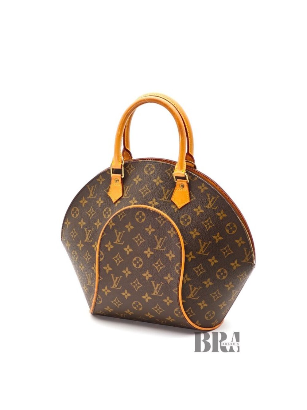 Louis Vuitton Monogram Ellipse MM Bag Handbag Brown